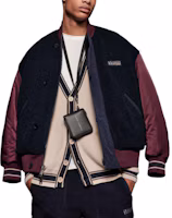 Details for Armani Exchange 雙面配色拼接字母棉外套 海軍藍. 6RZB27-ZNJ7Z-45AG