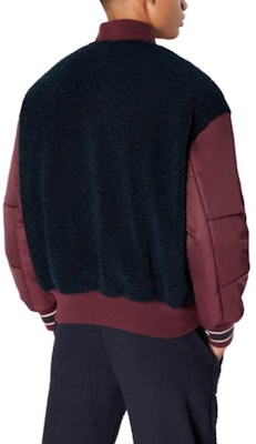 Armani Exchange 雙面配色拼接字母棉外套 海軍藍. 6RZB27-ZNJ7Z-45AG Sizing Armani Exchange 雙面配色拼接字母棉外套 海軍藍. 6RZB27-ZNJ7Z-45AG