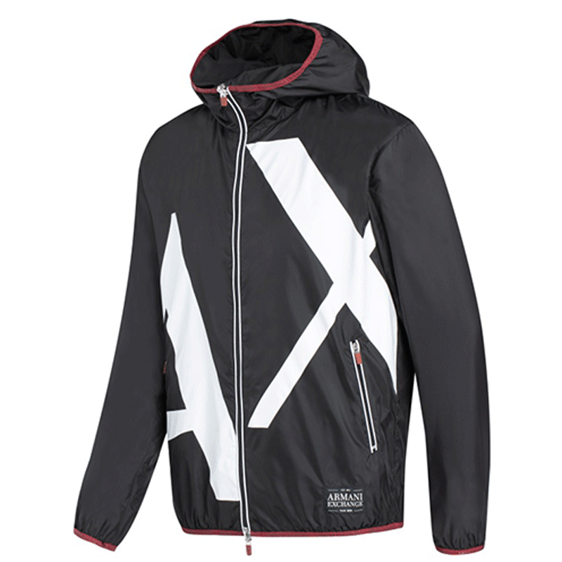 Armani Exchange Reversible Hooded Jacket Black 3HZB21-ZNEBZ-6247