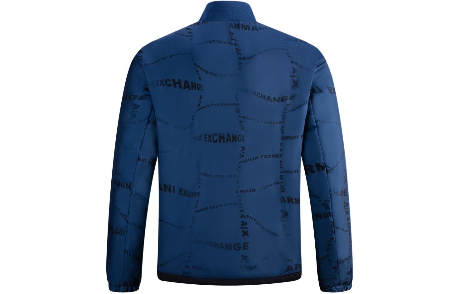 Details for Armani Exchange 雙面徽章領海軍藍拉鍊外套 - SS23 3RZB04-ZNKRZ-65AD