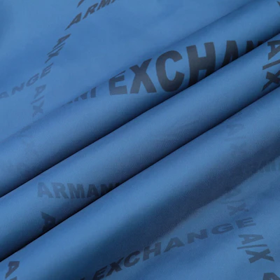 Armani Exchange 雙面徽章領海軍藍拉鍊外套 - SS23 3RZB04-ZNKRZ-65AD 1