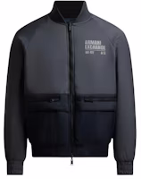 Armani Exchange Reversible Zipper Jacket with Colorblock Letter Print - Blue 6LZB01-ZNUQZ-25DM Armani Exchange Reversible Zipper Jacket with Colorblock Letter Print - Blue 6LZB01-ZNUQZ-25DM
