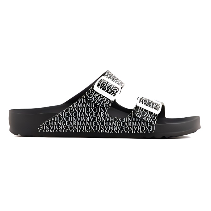 Armani Exchange Slide 'Black Print' 圖 2