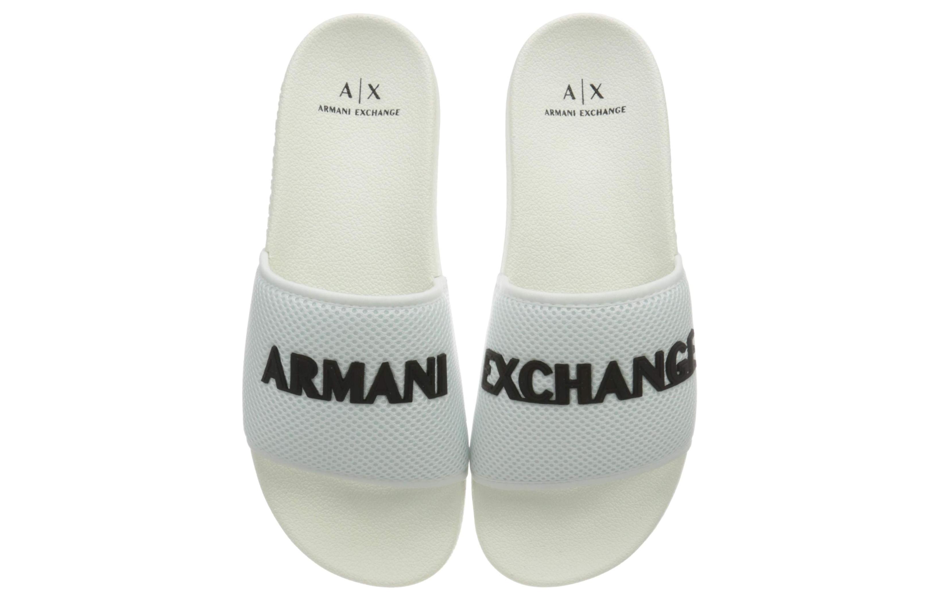 Armani Exchange Slide 'White' 圖 3