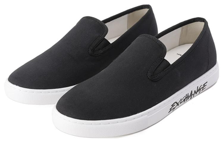 Armani Exchange Slip-On 'Logo Print Black' 圖 3