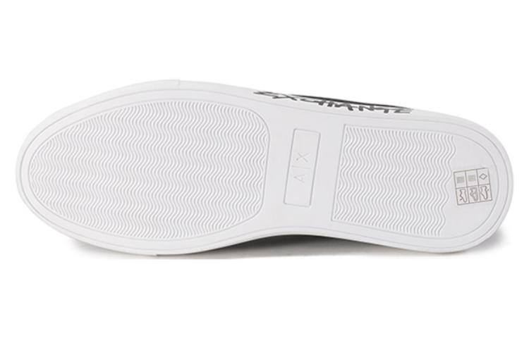 Armani Exchange Slip-On 'Logo Print Black' 圖 6