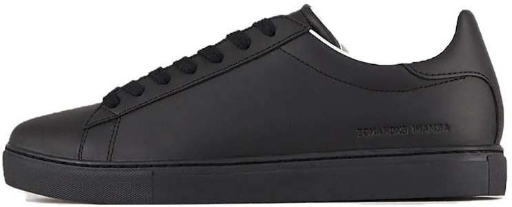 ARMANI EXCHANGE 阿玛尼 牛皮 运动 低帮 板鞋 男款 黑色 Buy ARMANI EXCHANGE 阿玛尼 牛皮 运动 低帮 板鞋 男款 黑色