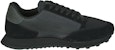 Armani Exchange Sneaker Rendah 'Kulit Hitam Mesh' XUX083XV263K001