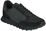 Lookbook Armani Exchange Sneaker Rendah 'Kulit Hitam Mesh' XUX083XV263K001