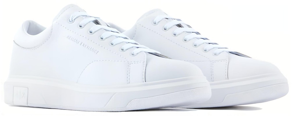 Armani Exchange Sneaker Low 'Simple White' XUX123XV534100152 Lookbook Armani Exchange Sneaker Low 'Simple White' XUX123XV534100152