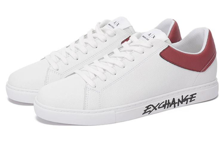 Armani Exchange Sneaker Low 'White Burgundy' 圖 3