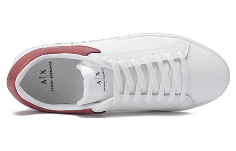 Armani Exchange Sneaker Low 'White Burgundy' 圖 5