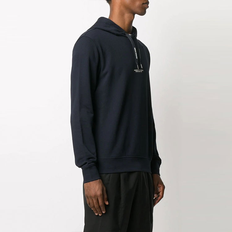 Purchase Armani Exchange 寶藍色休閒連帽Logo衛衣 8NZM94-ZJKRZ-1510