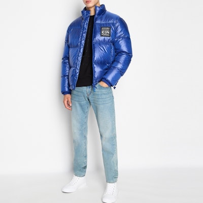 아르마니 익스체인지 로고 패치 롱슬리브 후드 패딩 재킷 8NZBP2-ZNYNZ-1583 Lookbook 아르마니 익스체인지 로고 패치 롱슬리브 후드 패딩 재킷 8NZBP2-ZNYNZ-1583