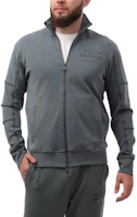 Armani Exchange Solid Stand Collar Zip Jacket Grey 3DZMHF-ZJUBZ-1839 Armani Exchange Solid Stand Collar Zip Jacket Grey 3DZMHF-ZJUBZ-1839