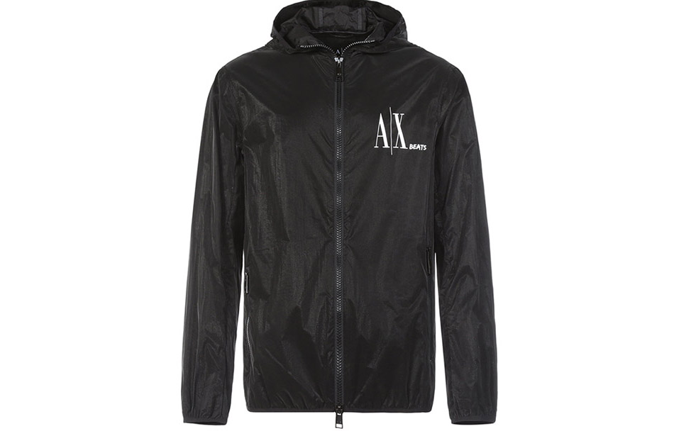 Buy ARMANI EXCHANGE SS22  Casual Sunproof Hoodie Black 3LZB18-ZNJCZ-1200