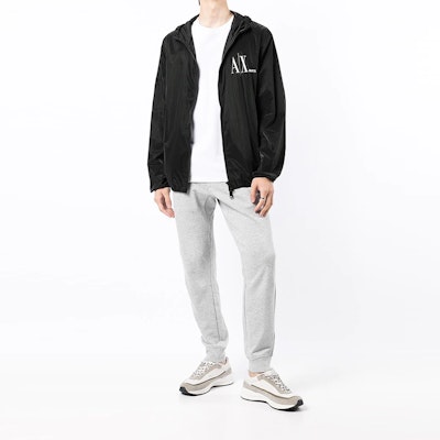 ARMANI EXCHANGE SS22 Casual Sunproof Hoodie Black 3LZB18-ZNJCZ-1200 Details for ARMANI EXCHANGE SS22 Casual Sunproof Hoodie Black 3LZB18-ZNJCZ-1200