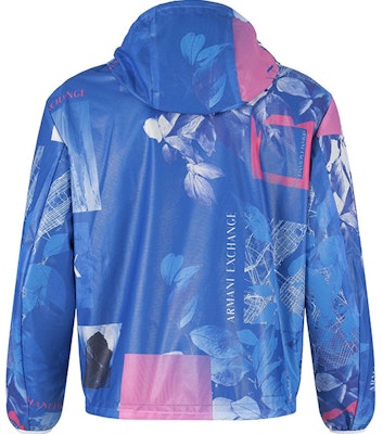 ARMANI EXCHANGE SS23 雙面連帽外套 海軍藍標誌印花. 3RZB46-ZN1CZ-55JD Shop ARMANI EXCHANGE SS23 雙面連帽外套 海軍藍標誌印花. 3RZB46-ZN1CZ-55JD