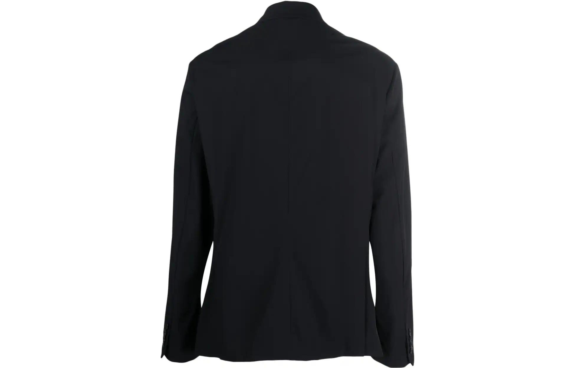 Lookbook ARMANI EXCHANGE SS23 純黑單排扣長袖西裝外套 8NZG49-ZNYZZ-1200