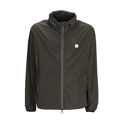Armani Exchange SS23 Multi-Zip Stand Collar Jacket Deep Gray 8NZB07-ZNWFZ-1851