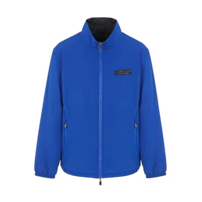 Armani Exchange SS23 Reversible Zip High-Neck Jacket Blue Outerwear 6RZB04-ZNICZ-65AS
