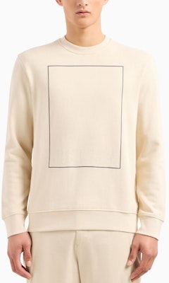 ARMANI EXCHANGE SS24 米色方框印花圓領套頭衫衛衣 3DZMHH-ZJGGZ-1792 Lookbook ARMANI EXCHANGE SS24 米色方框印花圓領套頭衫衛衣 3DZMHH-ZJGGZ-1792