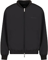 ARMANI EXCHANGE SS24 Black Casual Jacket with Logo Letter Design. 6DZBL8-ZN5KZ-1200 ARMANI EXCHANGE SS24 Black Casual Jacket with Logo Letter Design. 6DZBL8-ZN5KZ-1200