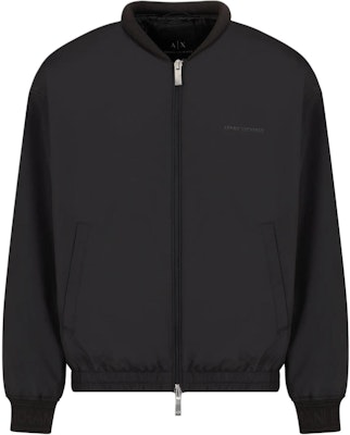 ARMANI EXCHANGE SS24 Black Casual Jacket with Logo Letter Design. 6DZBL8-ZN5KZ-1200 Buy ARMANI EXCHANGE SS24 Black Casual Jacket with Logo Letter Design. 6DZBL8-ZN5KZ-1200