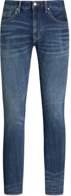 阿玛尼交换SS24修身水洗拉链口袋牛仔裤 丹宁蓝 3DZJ13-Z1XCZ-1500 Buy 阿玛尼交换SS24修身水洗拉链口袋牛仔裤 丹宁蓝 3DZJ13-Z1XCZ-1500