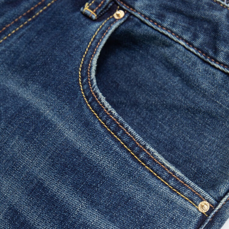 Details for 阿玛尼交换SS24修身水洗拉链口袋牛仔裤 丹宁蓝 3DZJ13-Z1XCZ-1500