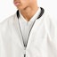 Details for ARMANI EXCHANGE SS24 White Logo Print Bomber Short Casual Jacket 6DZBL8-ZN5KZ-1116