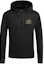 Buy Armani Exchange SS24 黑色字母印花抽繩寬鬆版連帽衫 3DZMSB-Z9N1Z-1200