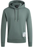 Armani Exchange SS24 Green Logo Patch Hooded Sweatshirt 3DZMLE-ZJ4XZ-1888 Armani Exchange SS24 Green Logo Patch Hooded Sweatshirt 3DZMLE-ZJ4XZ-1888
