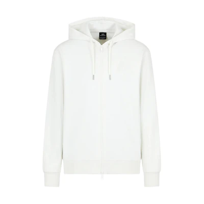 Armani Exchange SS24 Hoodie with Logo Lettering Design 3DZMAE-ZJMAZ-1947
