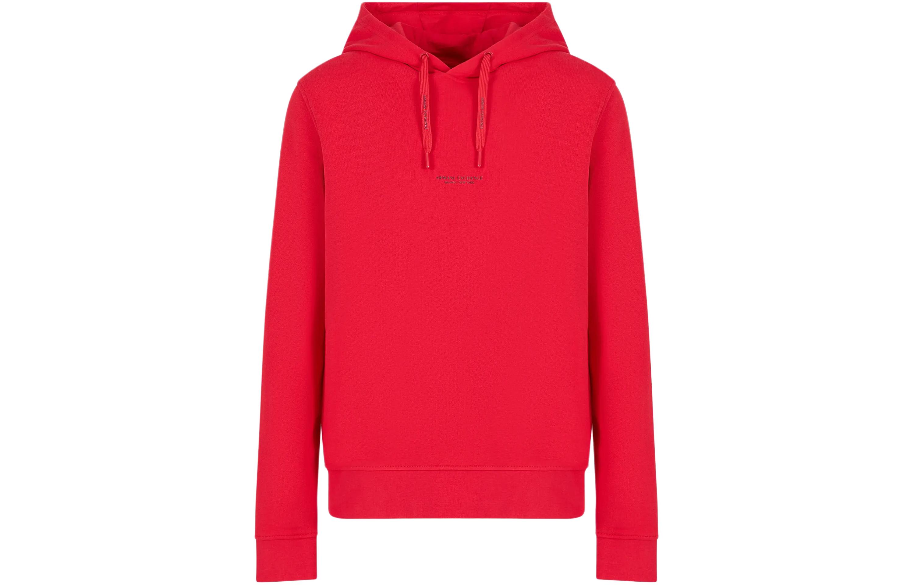 Armani Exchange SS24 Hoodie with Logo Print 8NZM94-ZJKRZ-44AE