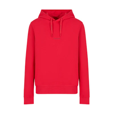 Armani Exchange SS24 Hoodie with Logo Print 8NZM94-ZJKRZ-44AE