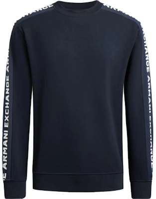 Armani Exchange SS24 Logo Crewneck Long Sleeve Sweatshirt 3DZMLA-ZJLGZ-1888 Lookbook Armani Exchange SS24 Logo Crewneck Long Sleeve Sweatshirt 3DZMLA-ZJLGZ-1888