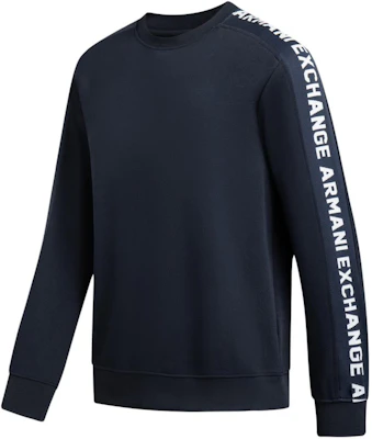 Armani Exchange SS24 Logo Crewneck Long Sleeve Sweatshirt 3DZMLA-ZJLGZ-1888 Shop Armani Exchange SS24 Logo Crewneck Long Sleeve Sweatshirt 3DZMLA-ZJLGZ-1888