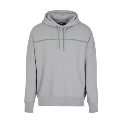 Armani Exchange SS24 Logo Embroidered Hoodie Long Sleeve Sweatshirt 3DZMLF-ZJ4XZ-1996