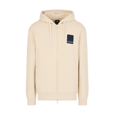Armani Exchange SS24 Logo Hoodie Full-Zip Sweatshirt 3DZMHS-ZJGGZ-1792