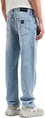 ARMANI EXCHANGE SS24 男士Logo低腰直筒修身牛仔裤 浅蓝色. 3DZJ13-Z1TTZ-25EU Purchase ARMANI EXCHANGE SS24 男士Logo低腰直筒修身牛仔裤 浅蓝色. 3DZJ13-Z1TTZ-25EU