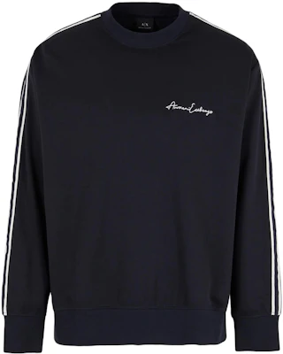 Armani Exchange SS24 Logo條紋寬鬆長袖圓領衛衣 8NZMSG-Z9N1Z-1510 Buy Armani Exchange SS24 Logo條紋寬鬆長袖圓領衛衣 8NZMSG-Z9N1Z-1510