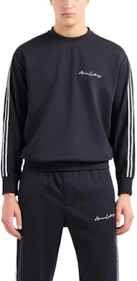 Armani Exchange SS24 Logo條紋寬鬆長袖圓領衛衣 8NZMSG-Z9N1Z-1510 Shop Armani Exchange SS24 Logo條紋寬鬆長袖圓領衛衣 8NZMSG-Z9N1Z-1510