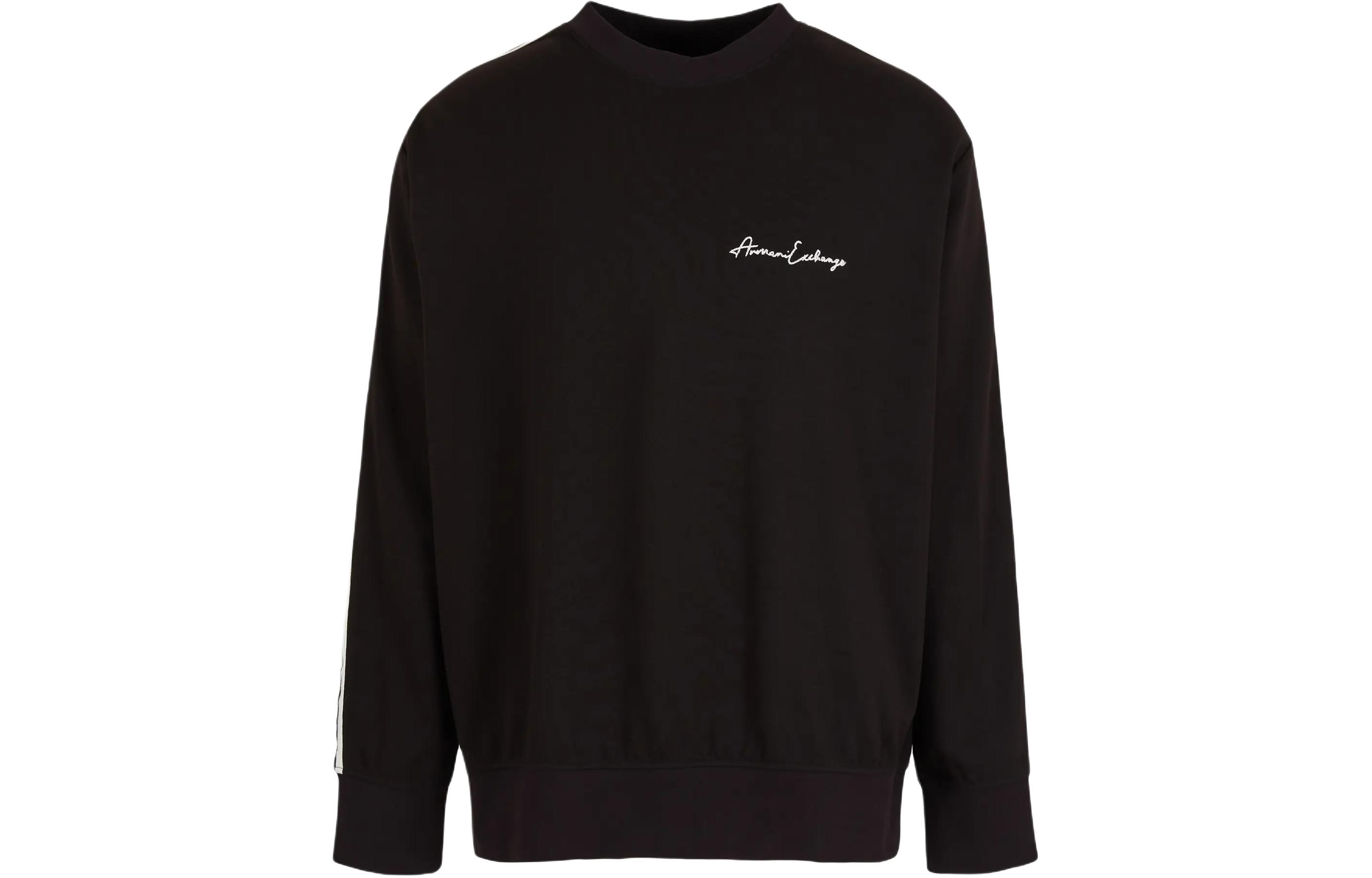 Details for Armani Exchange SS24 Logo條紋寬鬆長袖圓領衛衣 8NZMSG-Z9N1Z-1510