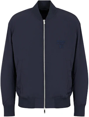 Armani Exchange SS24 Solid Logo Embroidered Long Sleeve Jacket Men’s Navy Blue 3DZBL8-ZN3BZ-15DE Buy Armani Exchange SS24 Solid Logo Embroidered Long Sleeve Jacket Men’s Navy Blue 3DZBL8-ZN3BZ-15DE