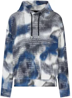 Armani Exchange SS24 Spray Logo Print Loose Fit Hoodie Mens 3DZMLC-ZJ86Z-55JK Armani Exchange SS24 Spray Logo Print Loose Fit Hoodie Mens 3DZMLC-ZJ86Z-55JK