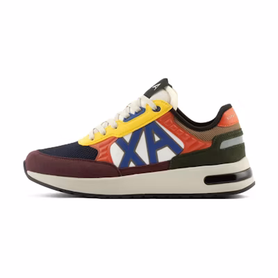 Armani Exchange Suede Round Toe Low 'Yellow CMFT'
