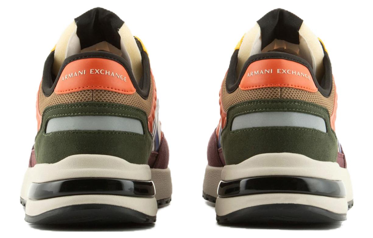 Armani Exchange Suede Round Toe Low 'Yellow CMFT' 圖 3