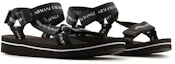 Lookbook Armani Exchange Velcro Flat Fashion Sandals 'Black' XUP009XV671100002