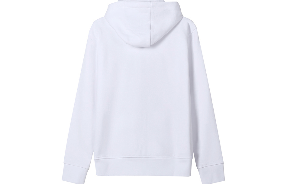 Lookbook Armani Exchange 白色連帽衫印有品牌標誌 8NZMPC-ZJ1ZZ-1100